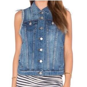 Blank NYC denim vest jacket